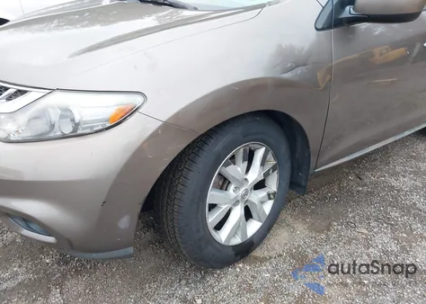 2013 Nissan Murano Sl z USA, uszkodzony, nr VIN JN8AZ1MW3DW306695